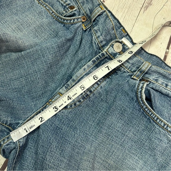 lucky brand dungarees gene montesano Classic Blue Womens Jeans 4 27 button fly - Picture 5 of 8